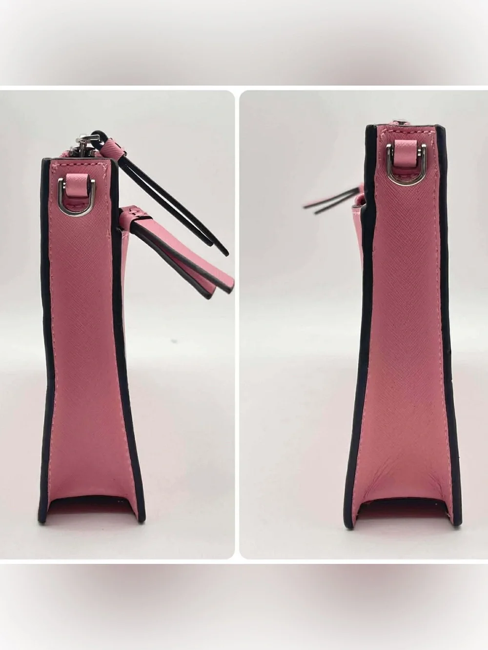 Kate Spade New York Saffiano Leather Cameron Zip Crossbody Bag In Peony Pink